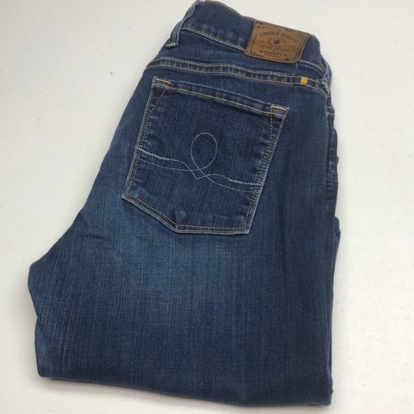 VINTAGE LUCKY BRAND SOFIA SKINNY JEANS  4/27x29 🍀 - Picture 1 of 12